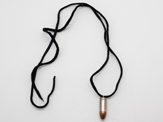 Bullet Necklace: 9MM Nickel 