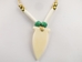 Iroquois Bone Arrowhead Necklace - 144-02 (Y2K)