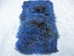 Dyed Tibet Lamb Plate: Black with Blue Tips - 167-C001 (Y1J)