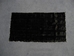 Dyed Mink Head Plate: Square: Black - 28-PLHSDBK