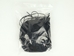Imitation Leather Lace (100/bag): Black - 297-39-04 (Y2H)