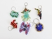 Beaded Keychain: Assorted Styles - 42-22-AS (Y1M)