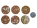 Australian Abalone Button: 60-Line (38.1mm or 1.5&quot;) - 495-60L (Y2K)