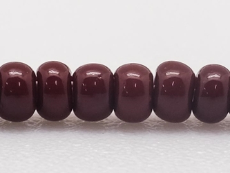 10/0 Seedbead Opaque Medium Brown (500 g bag) glass beads