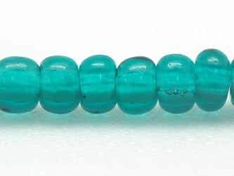 10/0 Seedbead Translucent Teal (500 g bag) glass beads
