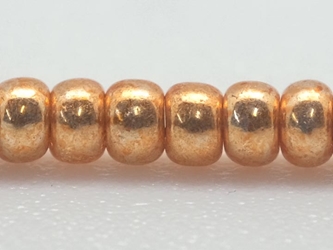 10/0 Czech Glass Seedbead Gold Metallic (Hank) glass beads