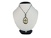 Tagua Nut Necklace: Turtle Cut Out - 1153-NLP503 (Y2H)