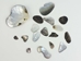 Black Lip Mother of Pearl Shell Pieces: Satin: Unsorted (1/4 lb) - 1353-TBSU-AS (Y1H)