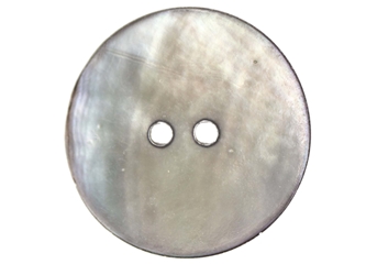 Smoked Akoya Mother of Pearl Button: 44L (28mm or 1.1") mother-of-pearl buttons, mother of pearl shell buttons, nacre, acoya, agoya