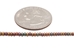 10/0 Czech Glass Seedbead Shiny Copper Aurora Borealis (500 g bag) - 65002336s (Y3M)