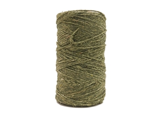 Antiqued Hemp Cord: 4-ounce Roll: Olive 