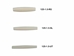 Bone Hairpipe: Ultra Thin: 1.5" (100/box) - 125-1.5-UT (Y2H)