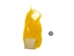 Dyed Icelandic Sheepskin Craft Fur Piece: Yellow - 1378-YL-AS (Y3J)