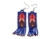 Beaded Native American Style Earrings - 1209-20-AS (Y1J)