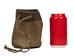 Olive Brown Leather Bullet Bag: Large - 1275-L-OB (Y3L)