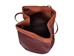 Red Brown Leather Bullet Bag: Large - 1275-L-RD (Y3L)