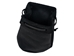 Black Leather Bullet Bag: Small - 1275-S-BK (Y2D)