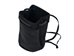 Black Leather Bullet Bag: Small - 1275-S-BK (Y2D)