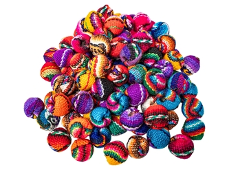 Inca Manta Textile Beads (~100/bag) 