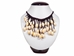 Ringtop Cowrie Strain Necklace - 269-N01-AS (Y1X)