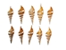 Tibia Shell: Spiral Cut: 4" to 5" (10 pack) - 2HS-4402-10 (Y1J)