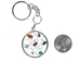 Silver Color Dreamcatcher Keychain - 42-43-AS (Y1M)