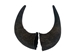 Matching Pair of Large North American Buffalo Horn Caps: #1 Grade - 576-2LM1-AS