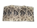 Real Eastern Diamondback Rattlesnake Skin Trifold Wallet: Black & White - 598-W213BW (Y2L)