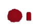 6/0 Czech Glass Pony Beads Medium Dark Red (500 g bag) - 65401632 (Y3M)