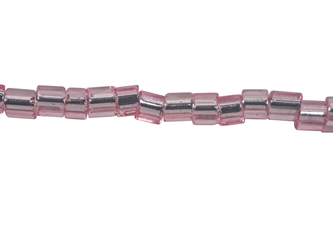 2-Cut 10/0 Czech Glass Seedbead Light Pink Strung (500 g bag) glass beads