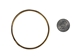 Copper or Brass Bangle: Thin Malachite - 680-281 (Y2J)