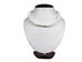 Stone Chip Necklace: White 18" - 71-HS110218 (Y1X)