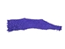 Suede Carp Leather: Purple - 870-4S-42 (Y2F)