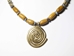 Reproduction Pre-Colombian Spiral Bead Necklace: Gallery Item - 1249-20-G11 (10URM1)
